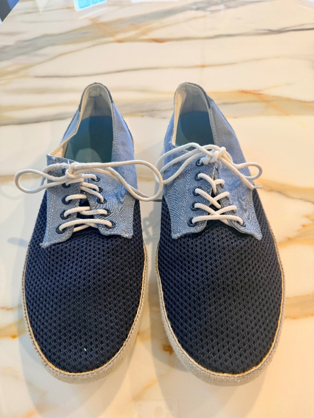 Penguin by Munsingwear Quest Retro Men's two toned blue  sneaker sz 13 M